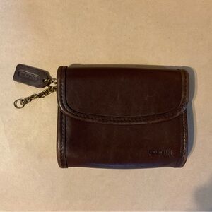 Coach Brown Leather Wallet Classic Design